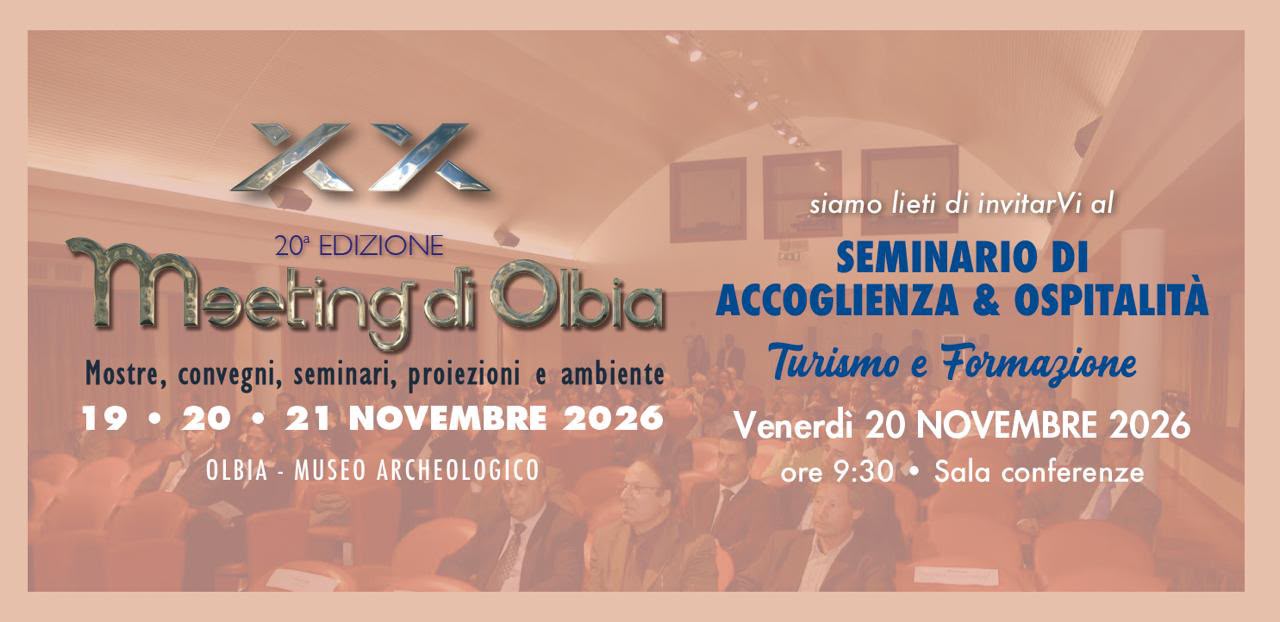 20° Meeting Di Olbia – 19-20-21 Novembre 2026 Una Scuola Sarda